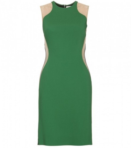 stella-mccartney-green-mesh-insert-dress
