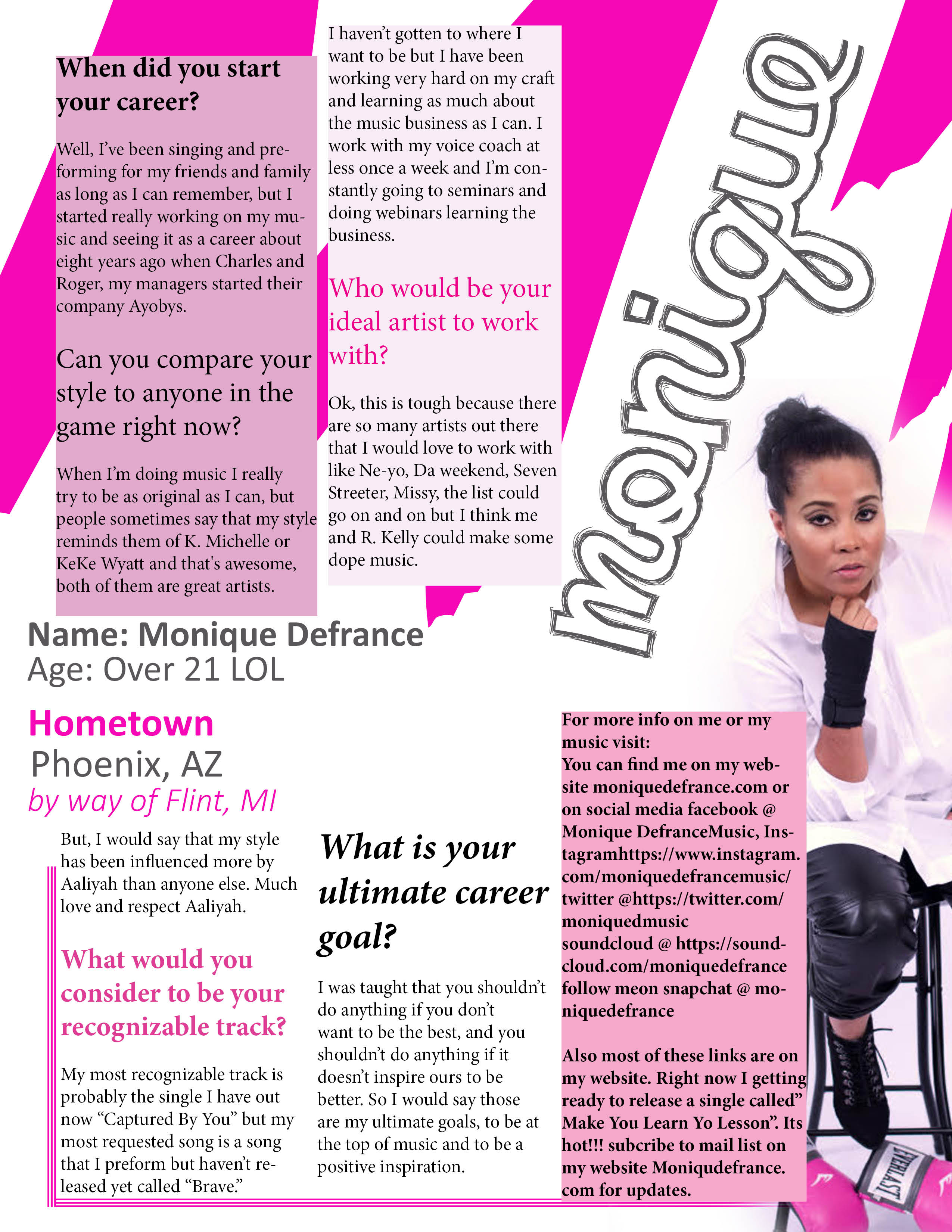 single page ad