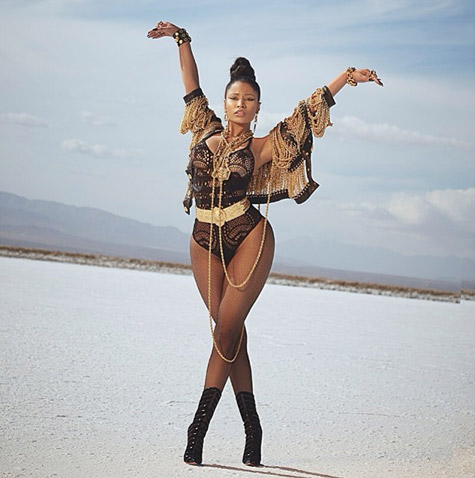 Nicki Minaj Pono Vidios - NICKI MINAJ TRADES IN PINK WIG FOR PONYTAIL | Shive Magazine