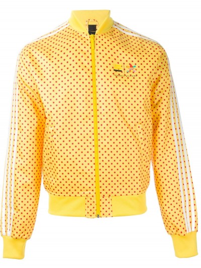 pharrell adidas polka dot jacket