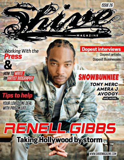 ISSUE 26: Renell Gibbs - Taking Hollywood By Storm